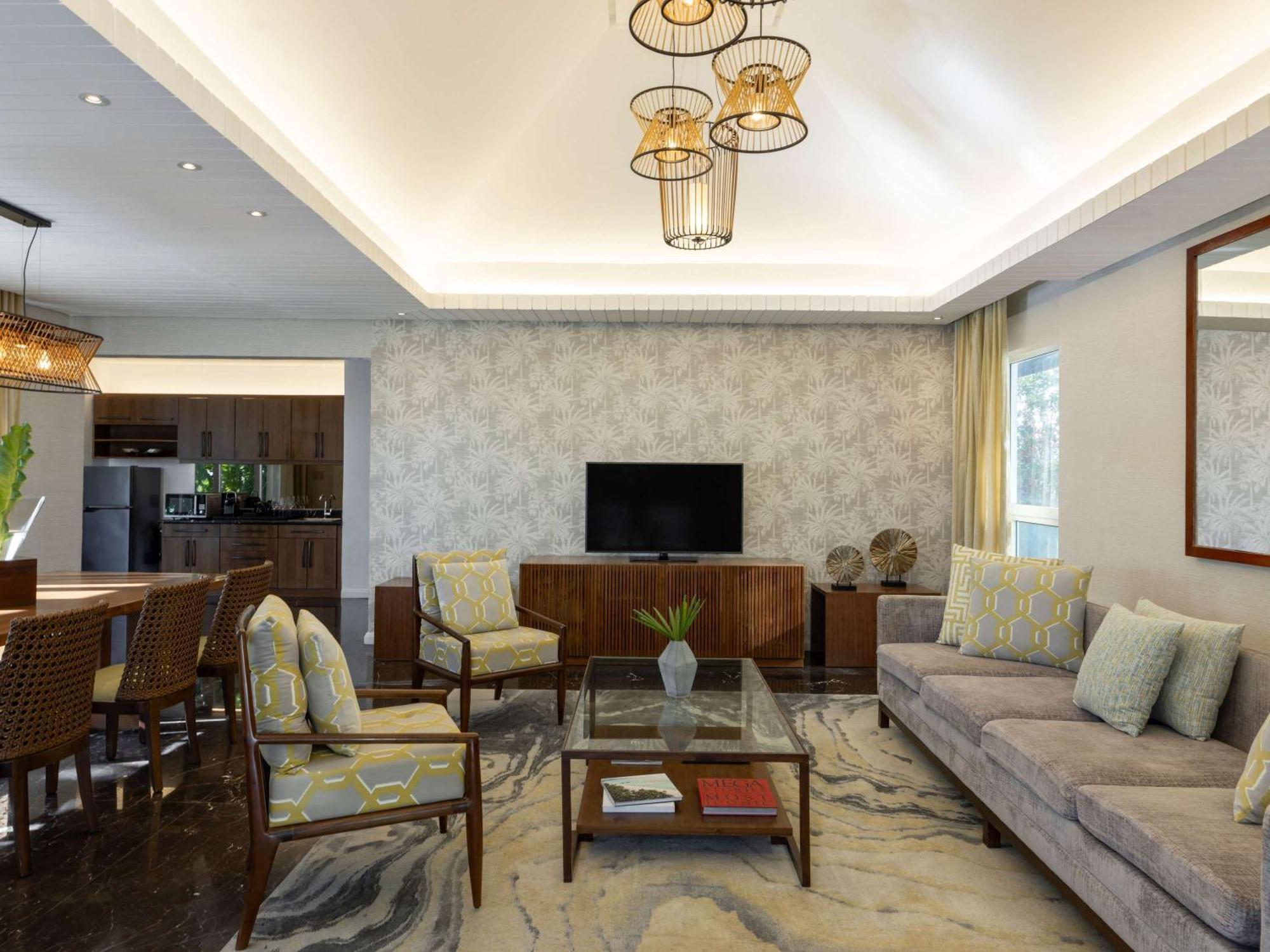 โมเวนปิค รีสอร์ต แอนด์ สปา โบราไกย์ Hotel Yapak ภายนอก รูปภาพ A living room at the hotel